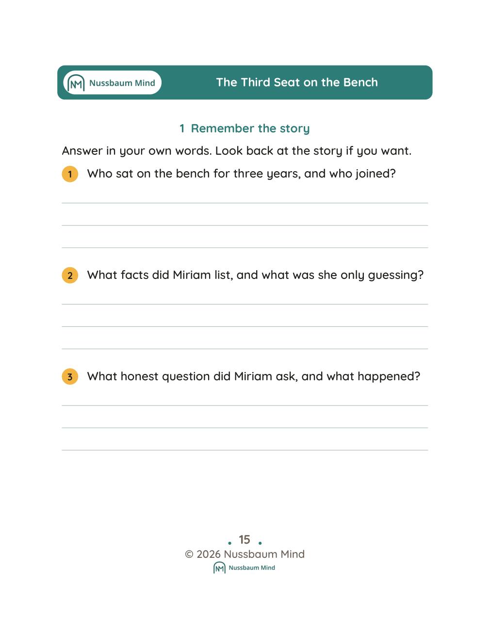 The Third Seat on the Bench complete book page 16